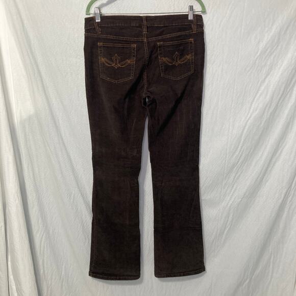 Squeeze Jeans Vintage Women's Brown Corduroy Bootcut Pants - Picture 2 of 7